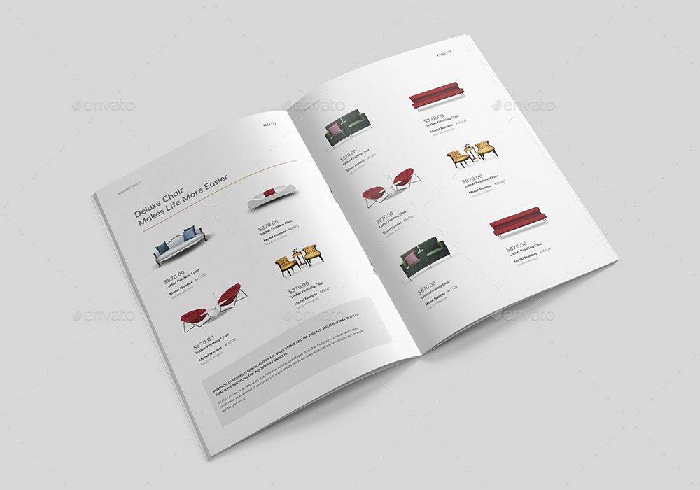 Product Catalog, Print Templates GraphicRiver